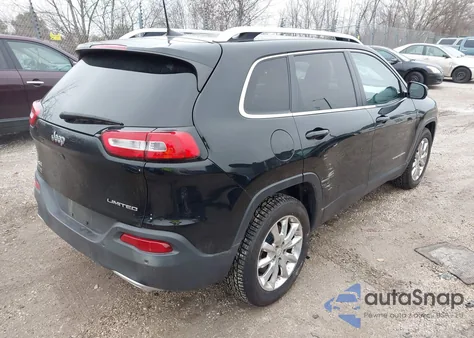 2017 Jeep Cherokee Limited 4X4 из США, поврежденный, VIN 1C4PJMDS0HW636134